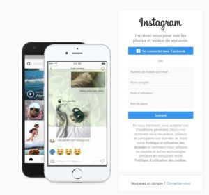 créer un compte instagram