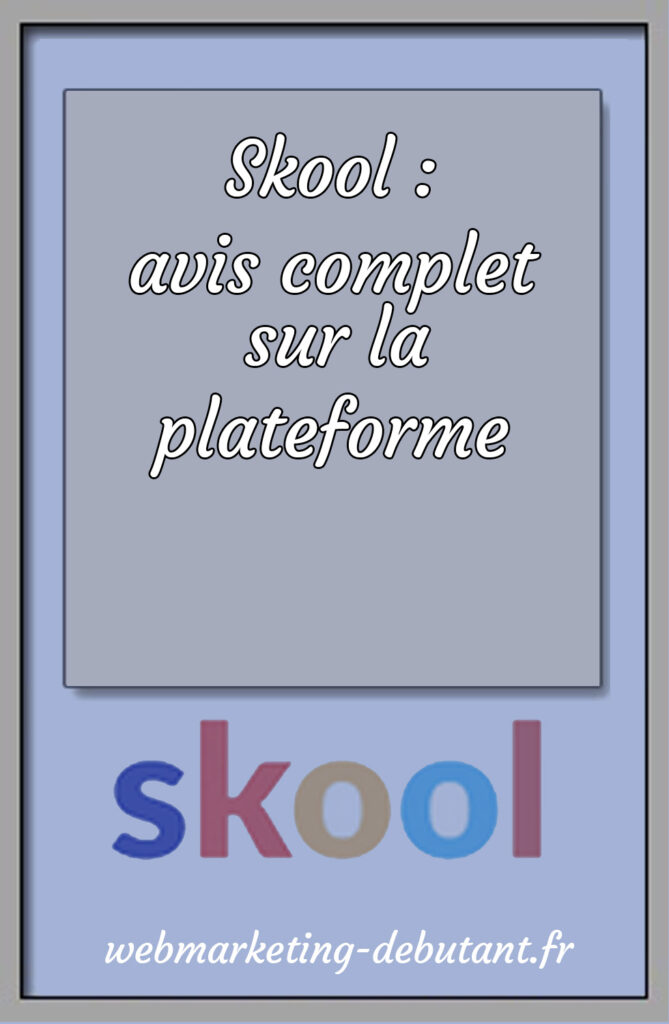 Skool - formations en ligne