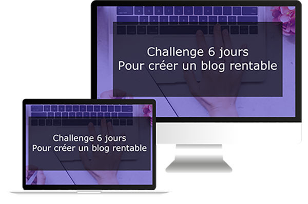 webmarketing debutant - challenge 6 jours pour créer un blog rentable